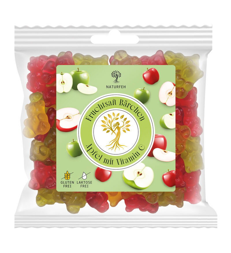 Naturfeh Fruchtsaftbären Apfel
