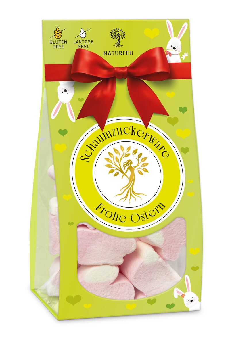 Naturfeh Marshmallow Frohe Ostern